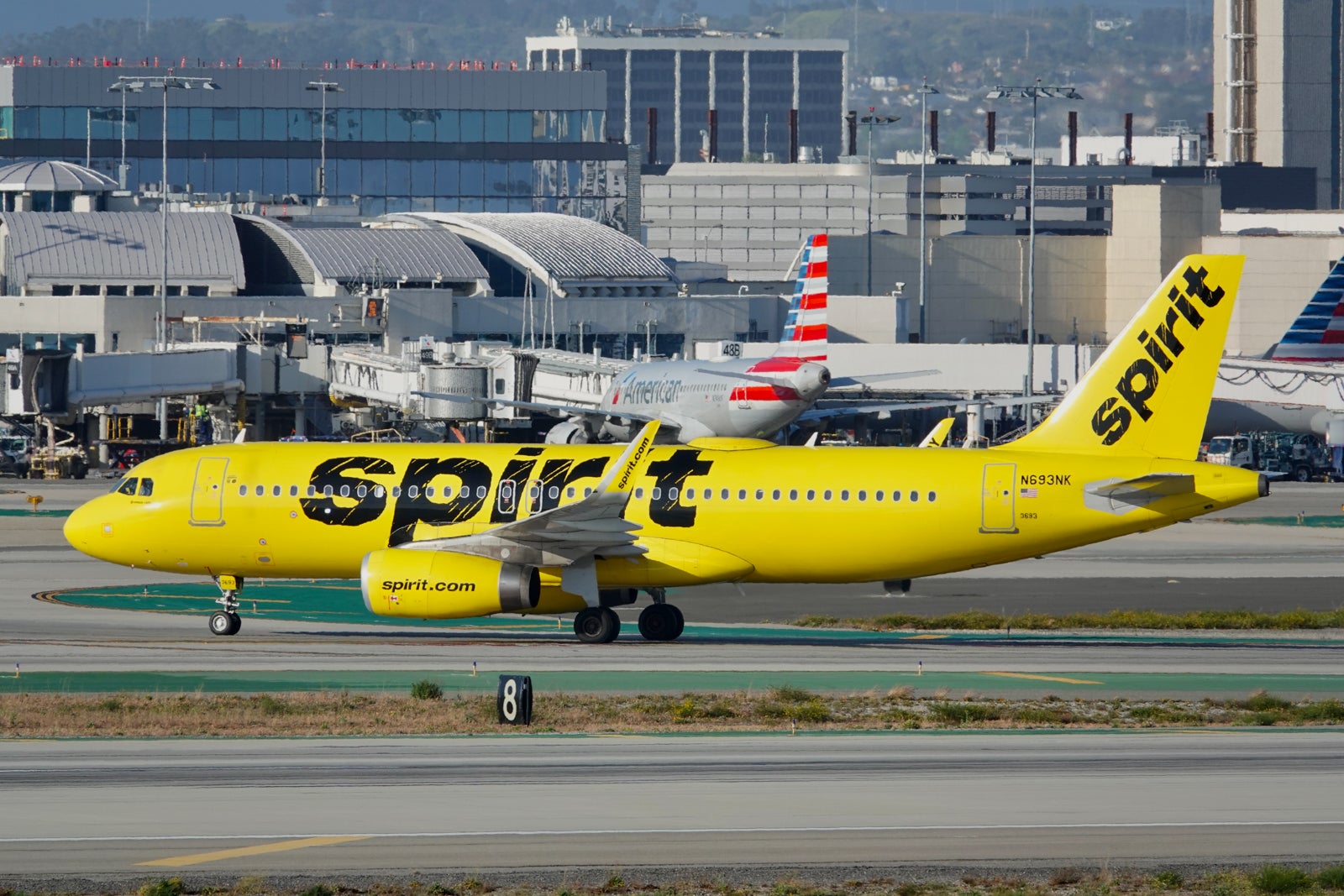 Spirit Airlines Airbus A320 LAX