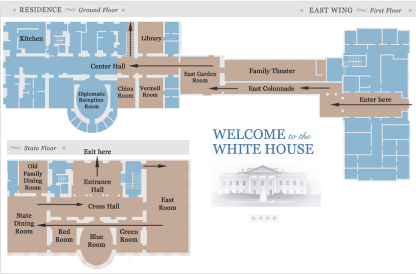 white house tours self guided