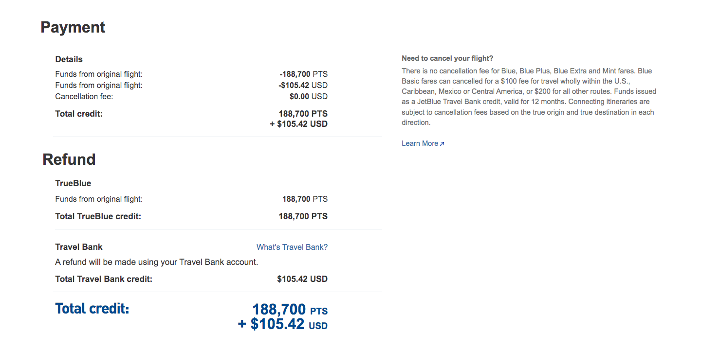 How to change or cancel a JetBlue flight The Points Guy