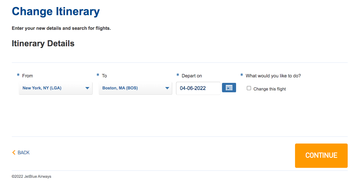How to change or cancel a JetBlue flight The Points Guy