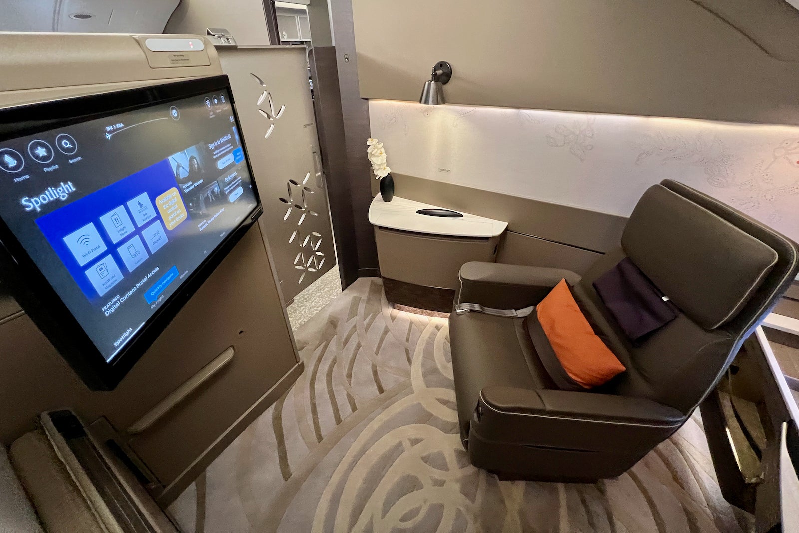 Singapore Airlines New Airbus A380 Suites First Class