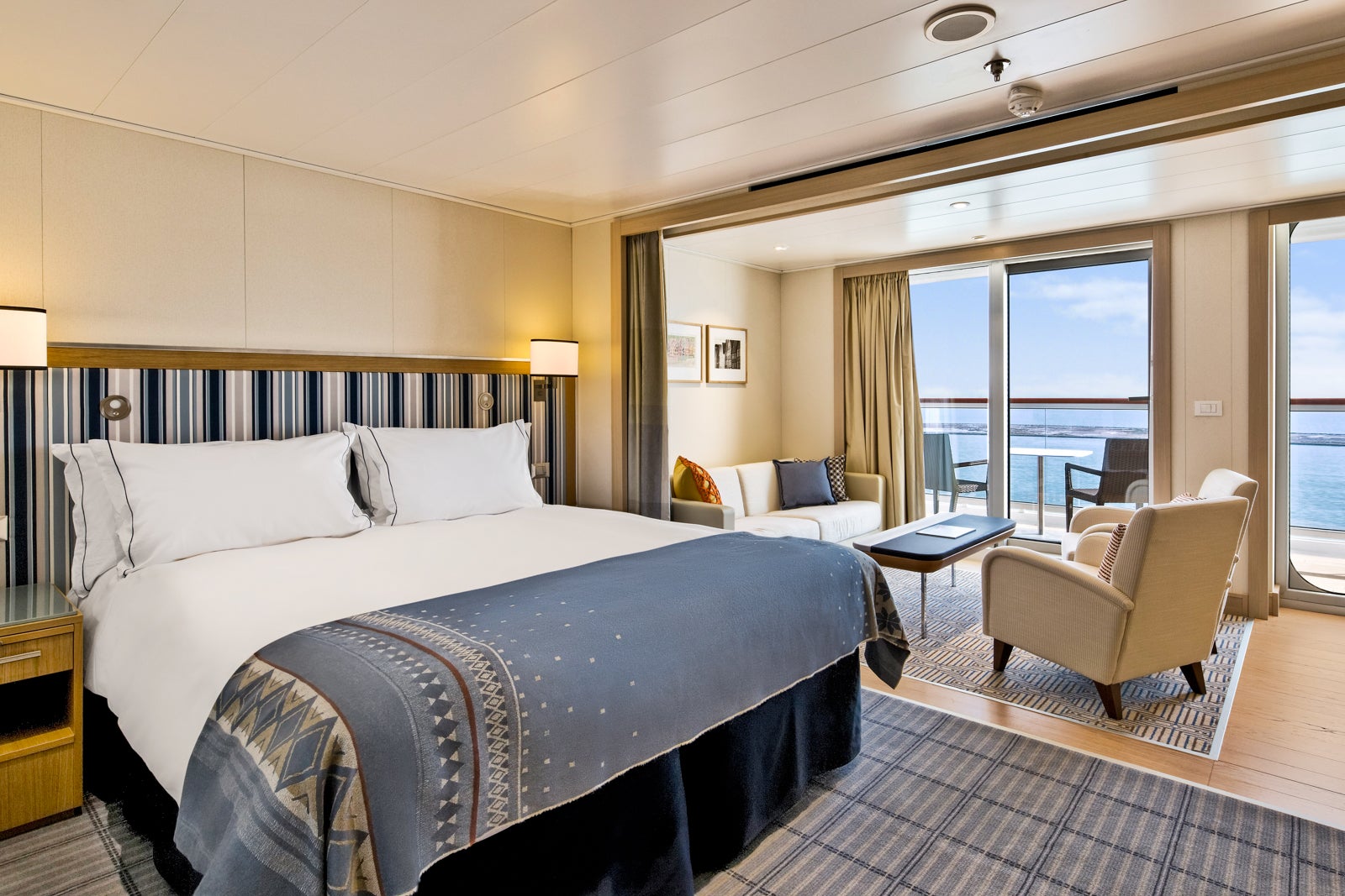 penthouse suite on Viking ship