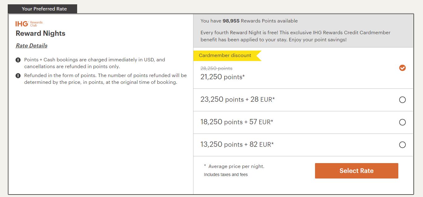 IHG Rewards 4th-night Reward - The Points Guy - The Points Guy