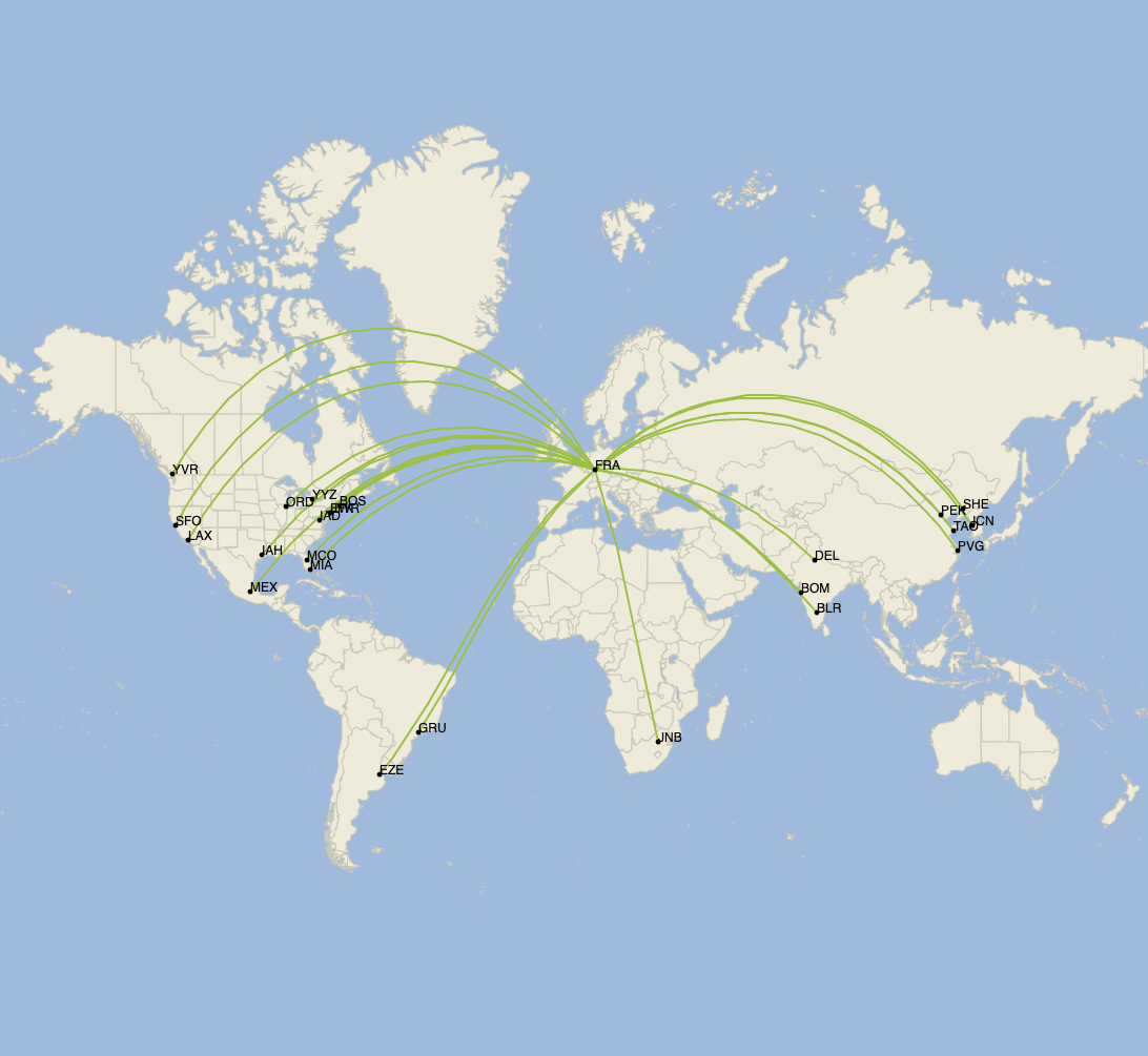 lufthansa 747 8 tour