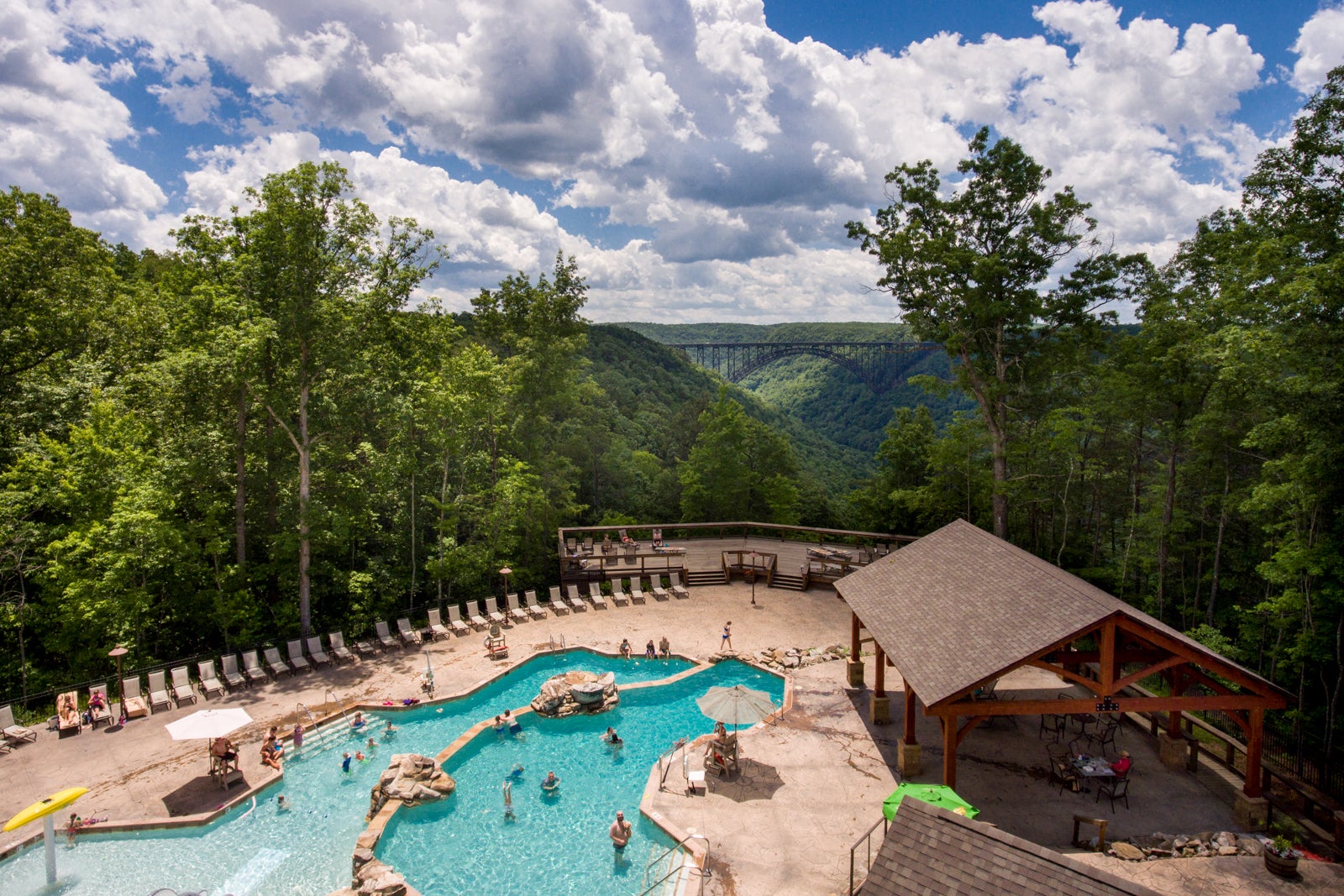 Pool at Adventures on the Gorge