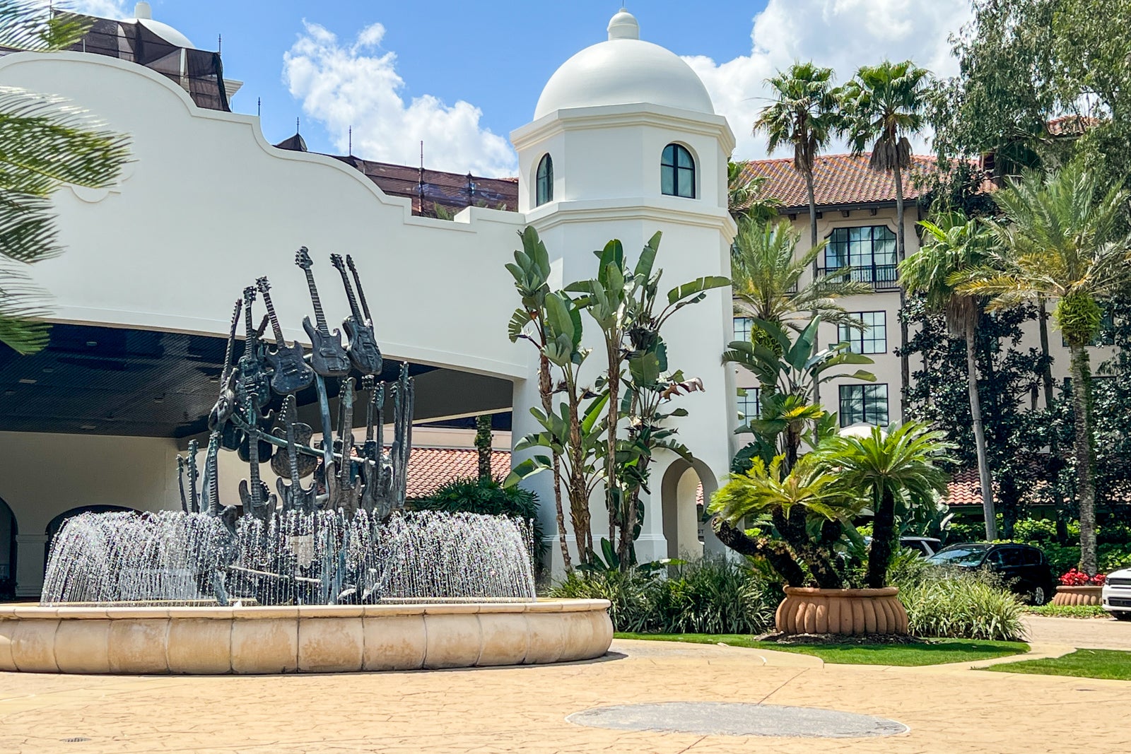 Entrance to Hard Rock Hotel Universal Orlando