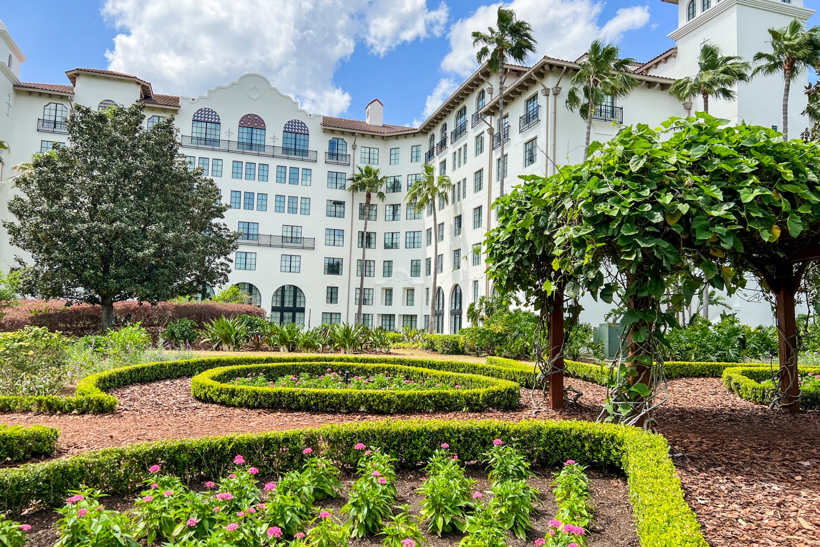 Hard Rock Hotel butterfly garden