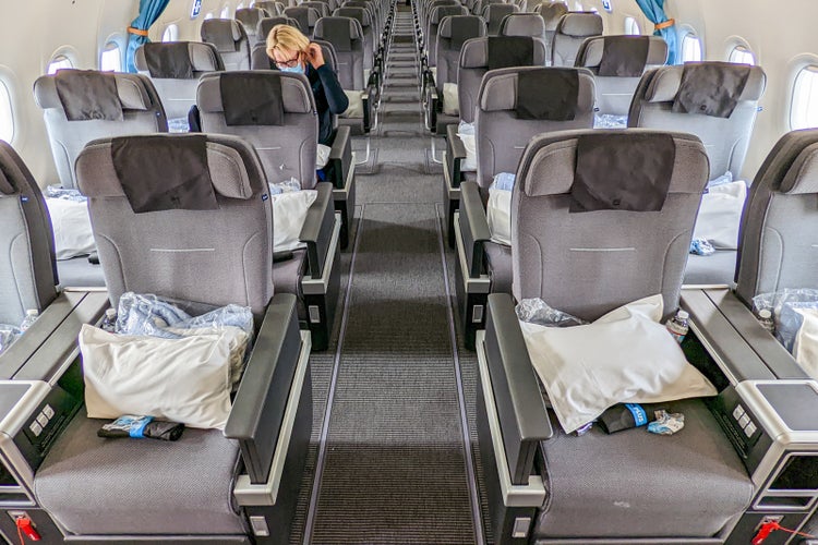 Small and satisfying Flying premium economy on Scandinavian Airlines