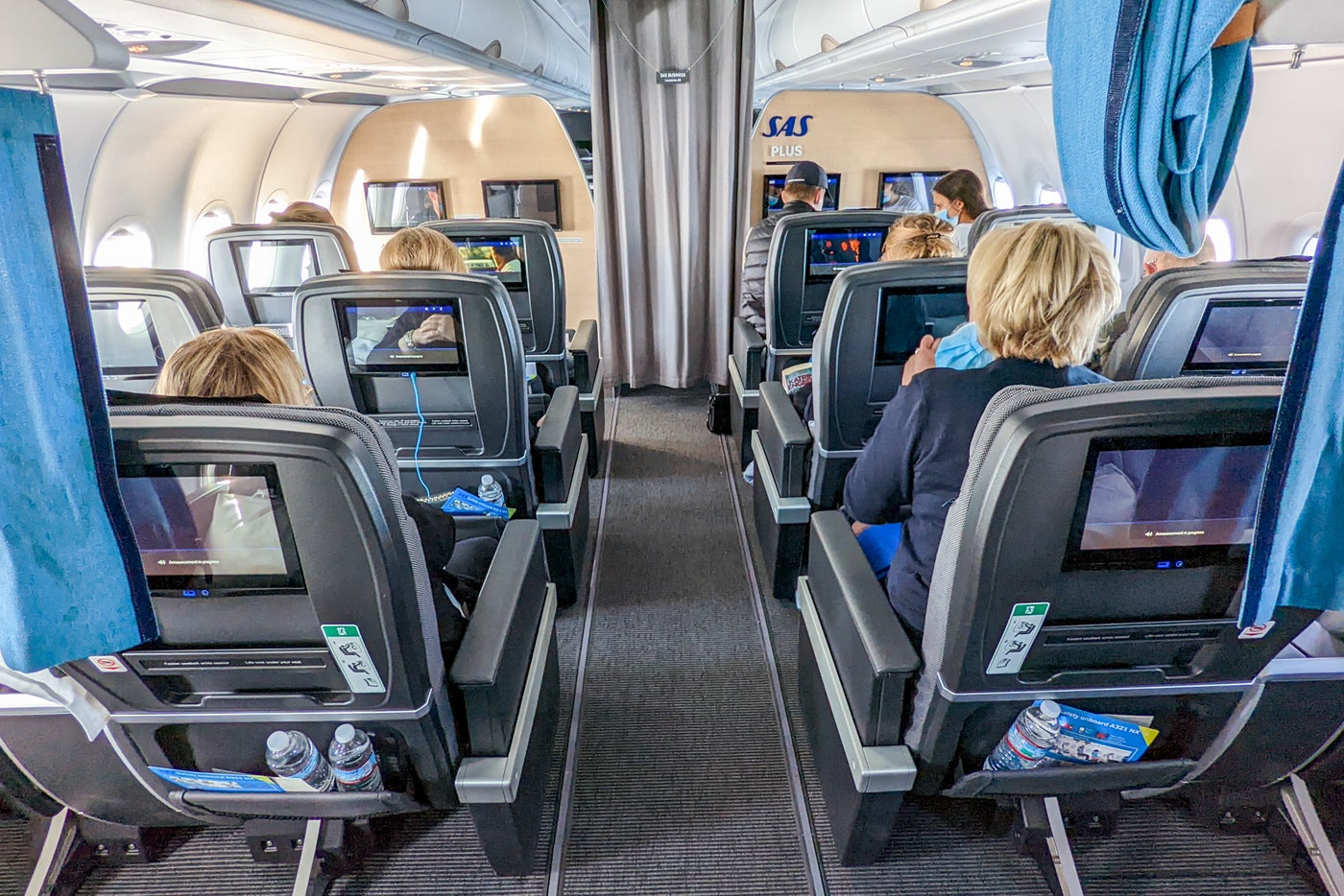 Flying premium economy on Scandinavian Airlines