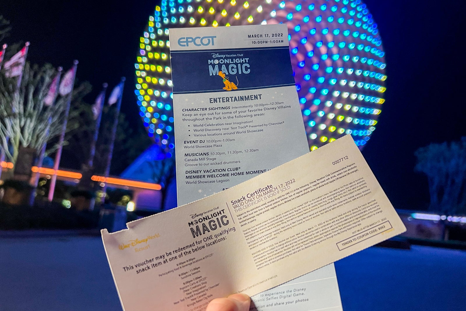 Your guide to Moonlight Magic, a free afterhours event for DVC members