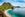 beach and mountains