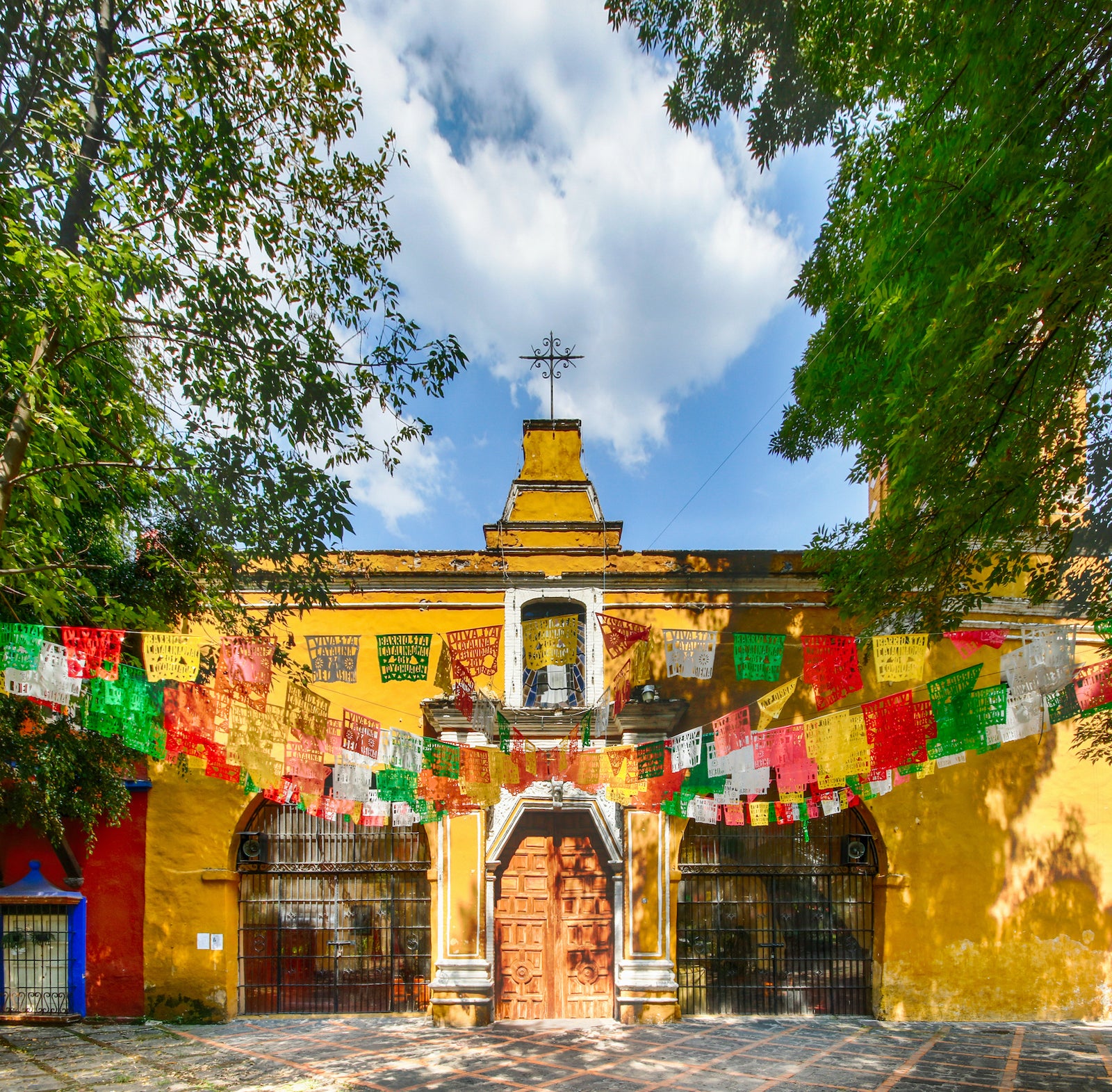 Santa Catarina church in Coyoacan - Mexico City, Mexico