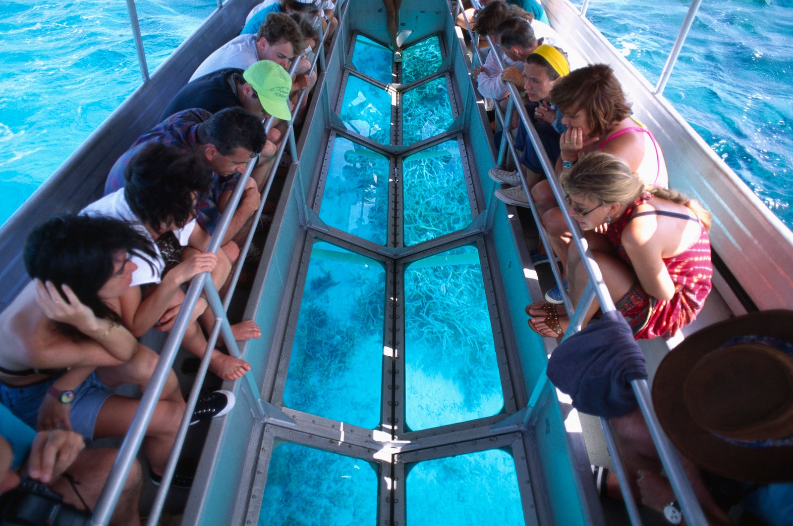 Glass-bottom boat