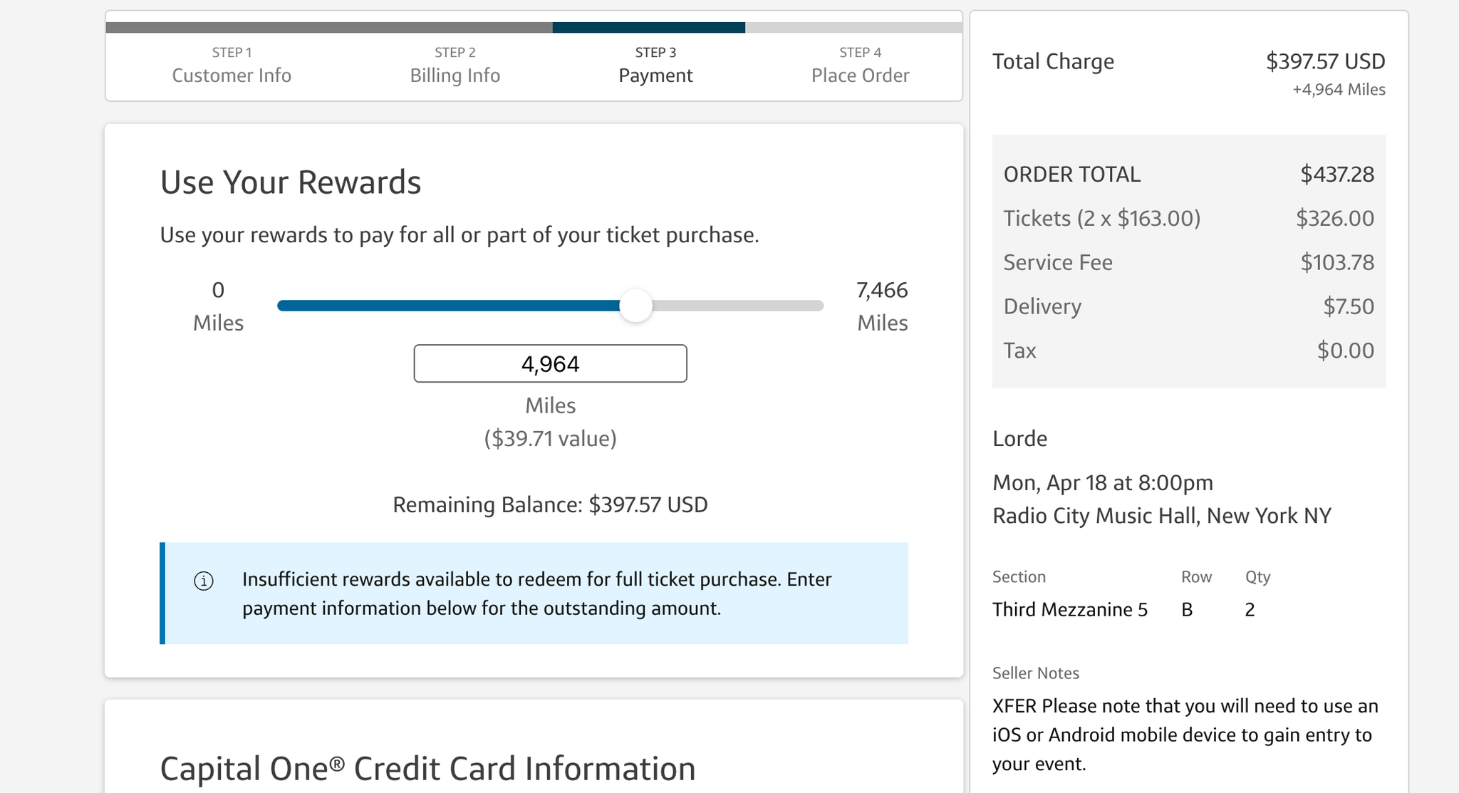 Your complete guide to Capital One Entertainment How to redeem rewards