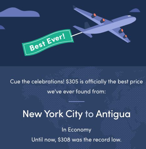 Calling all New York City based travelers Fly to Antigua and