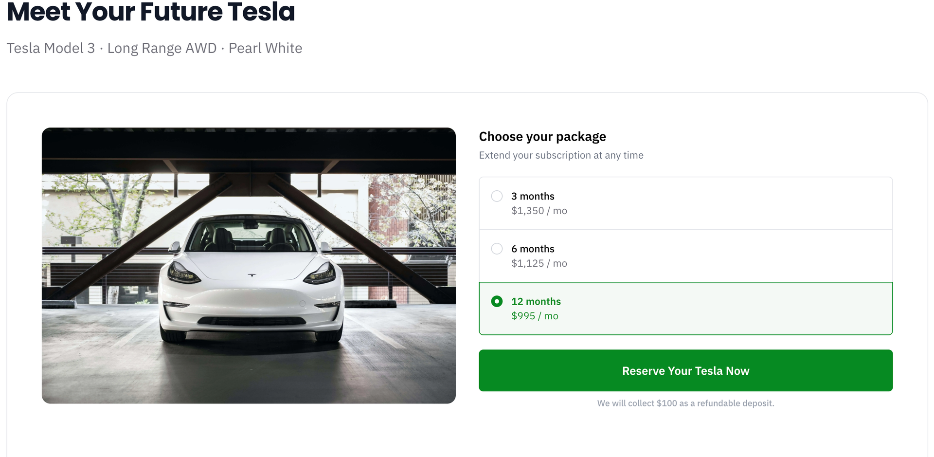 Kyte is the latest rental car company to join the Tesla party, and it will deliver the car to