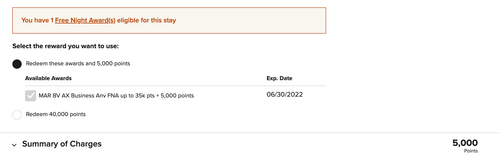 How to top up your Marriott free nights using up to 15,000 points The