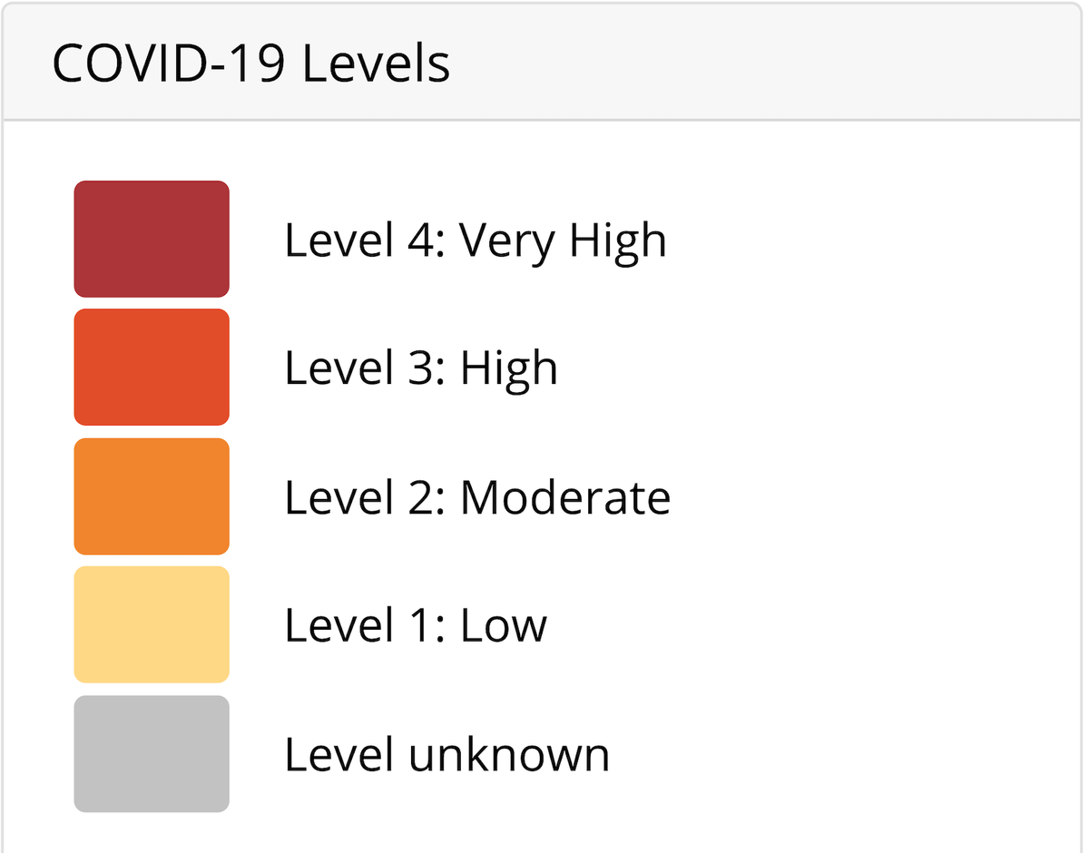UPDATE: Using new ranking system, CDC removes every country from 'do ...