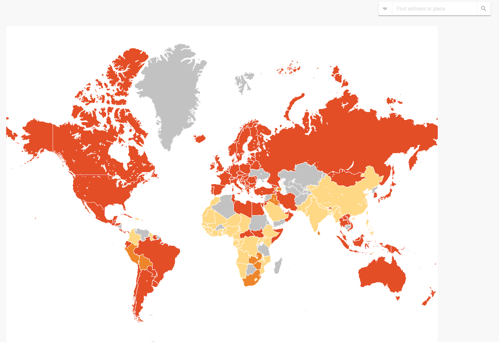 UPDATE: Using new ranking system, CDC removes every country from 'do ...