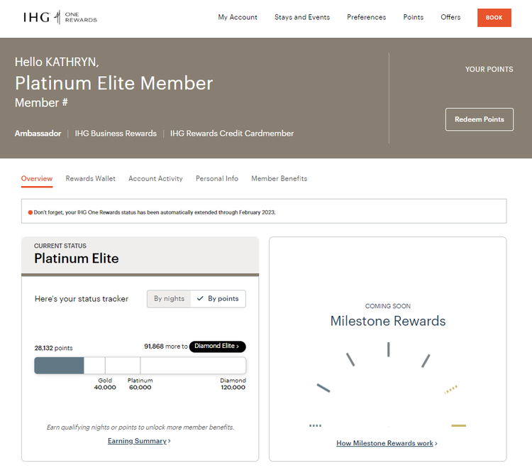 IHG One Rewards elite status planning in 2022 The Points Guy