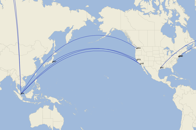 Singapore's big US expansion includes more routes, nicer planes - The ...