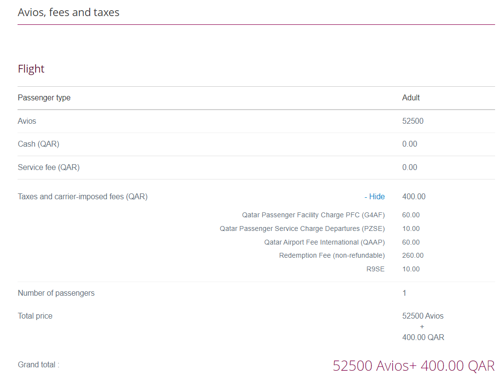 Qatar Airways reintroduces redemption fees per segment - The Points Guy