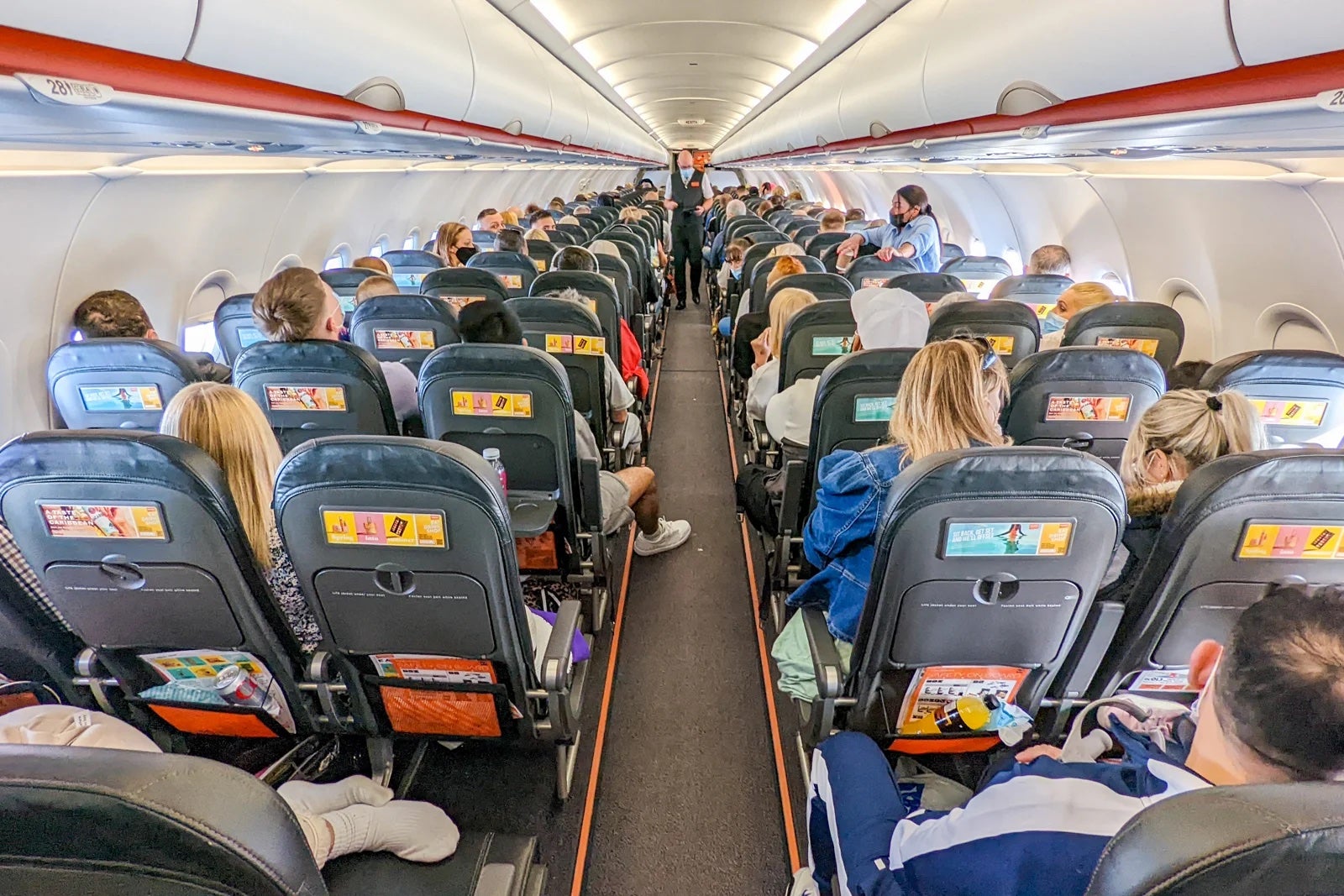seats on easyjet flight