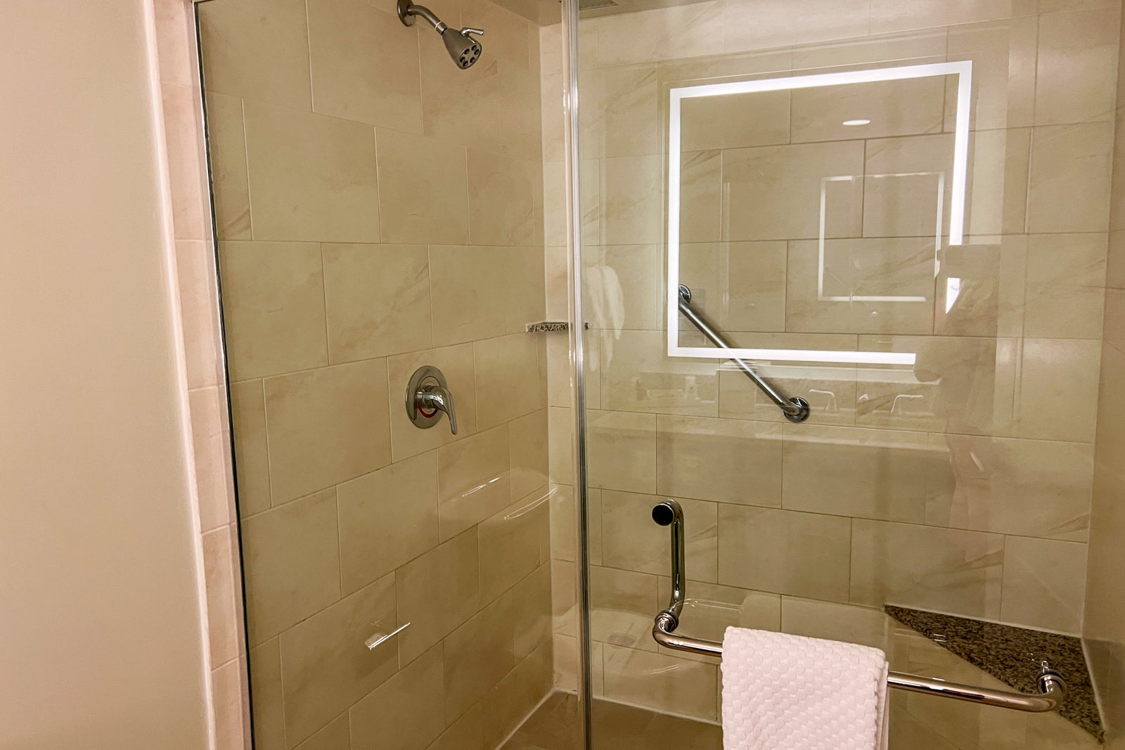 Hotel shower
