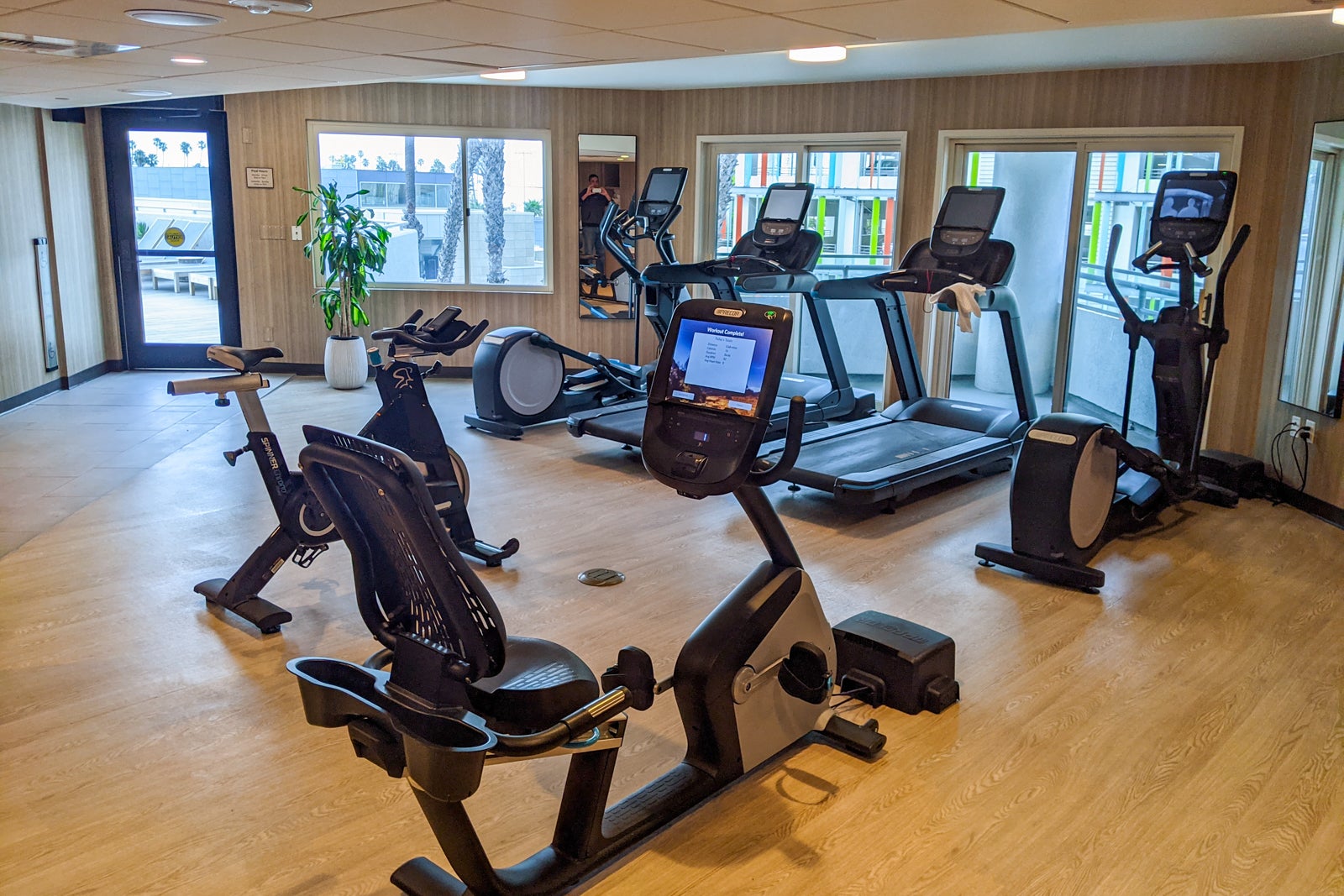 hotel gym