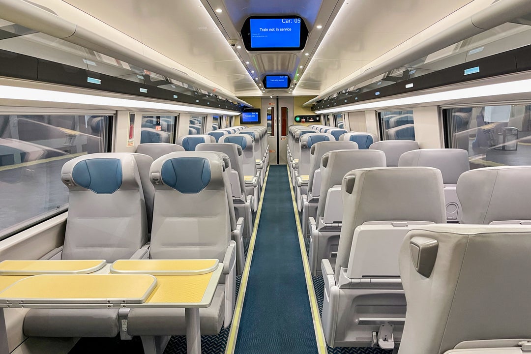 Amtrak debuts new seating layout on Northeast trains, including rear ...