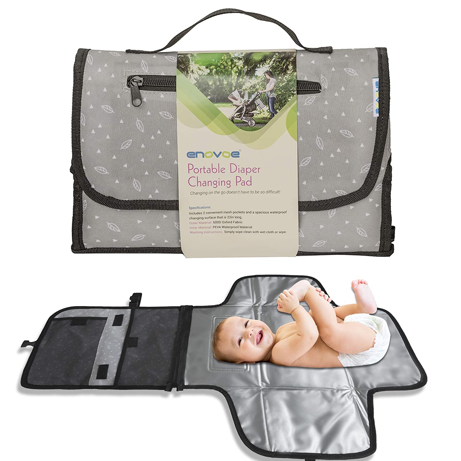 Portable diaper pad