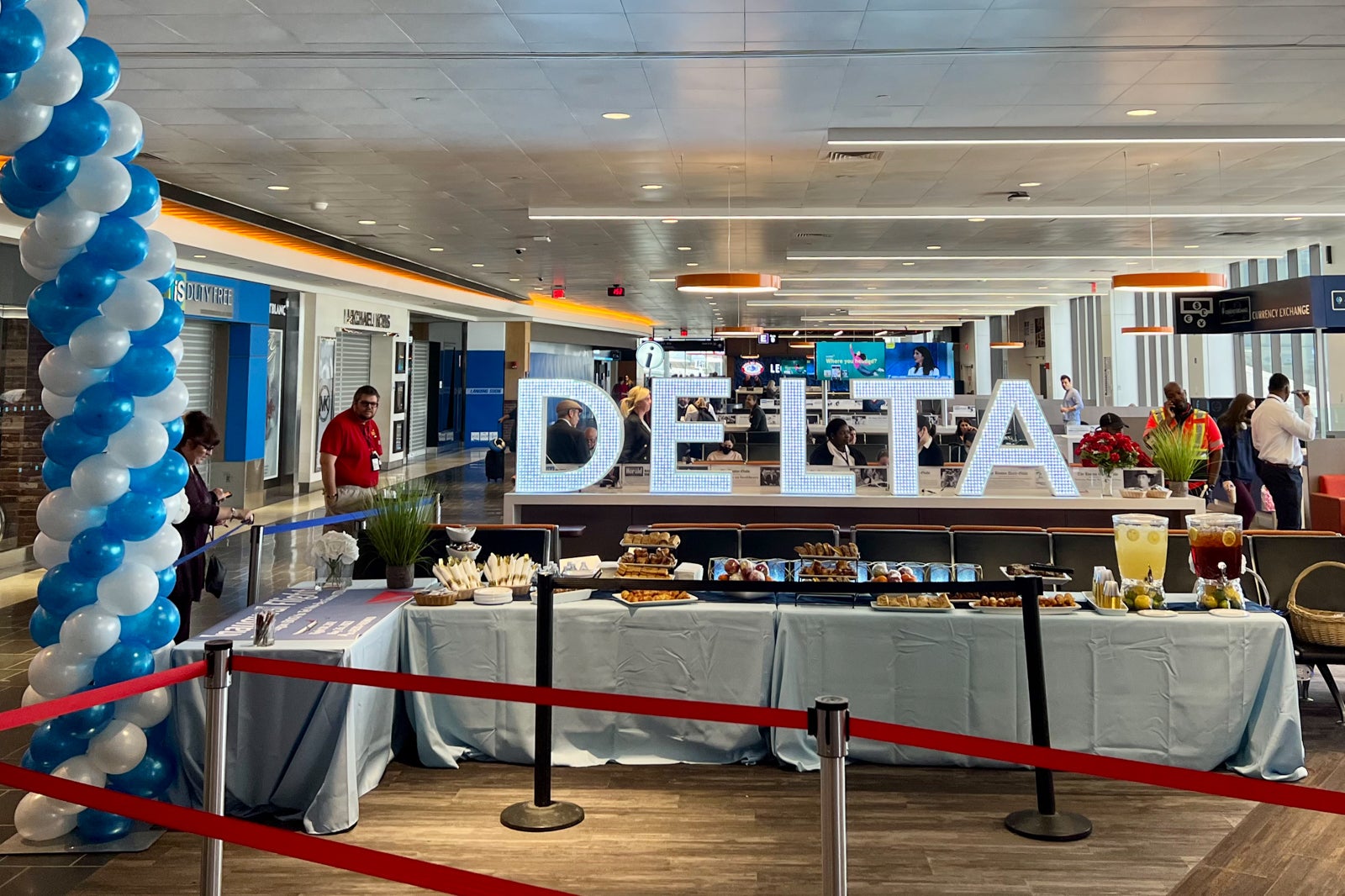Delta inaugural flight