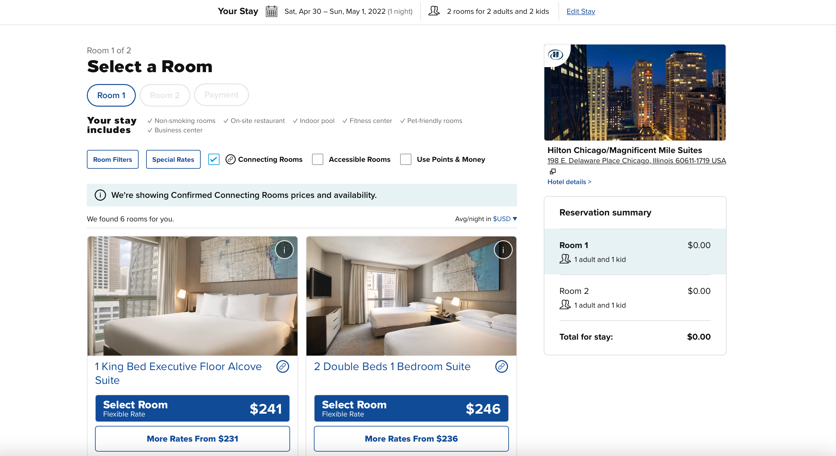 Connecting Rooms - Book Adjoining Rooms Now with Hilton