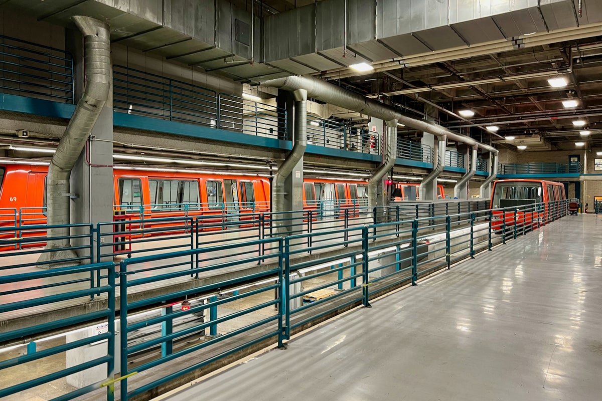 Going underground with the Atlanta airport’s Plane Train - The Points Guy