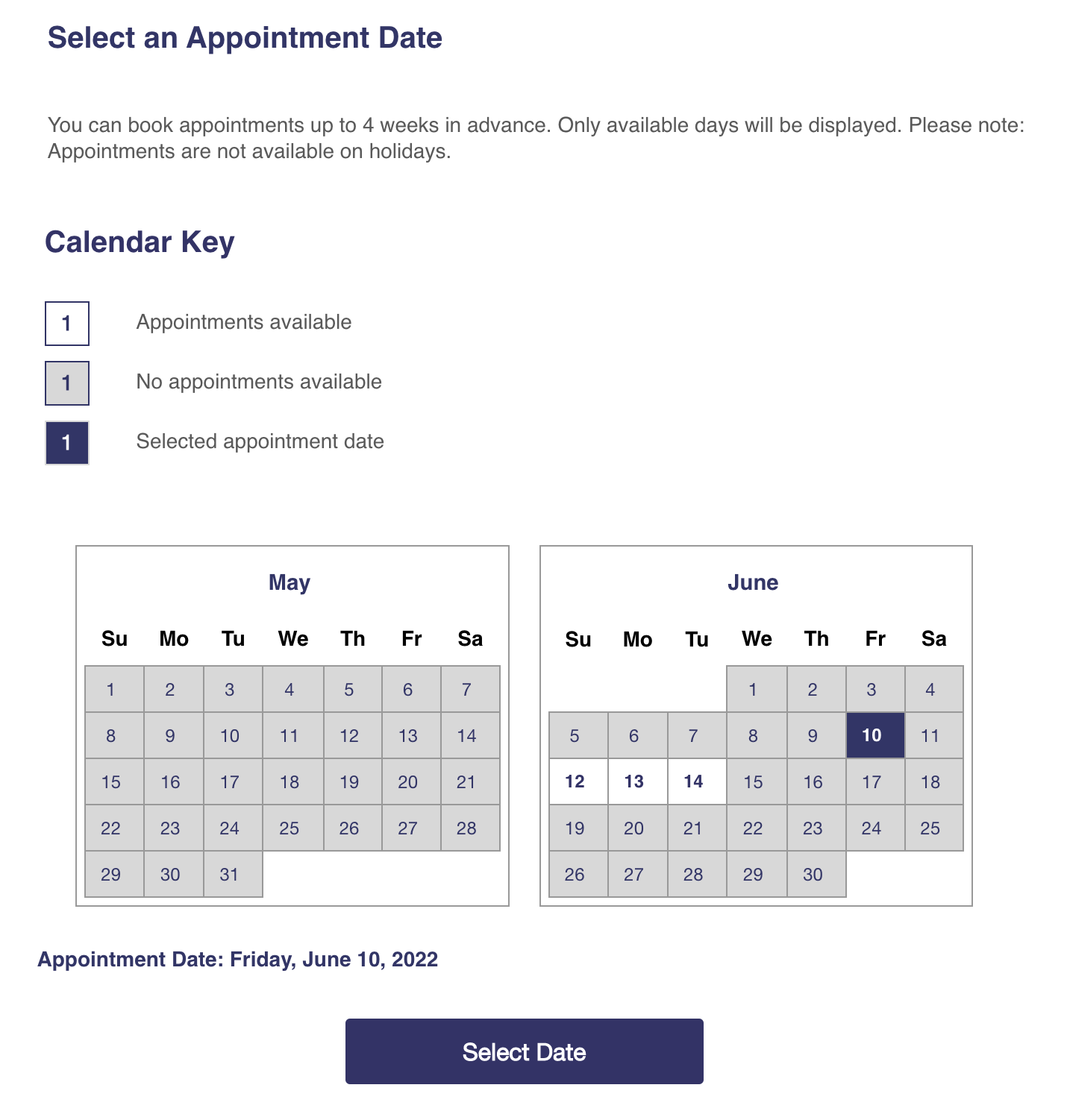 usps passport appointment schedule