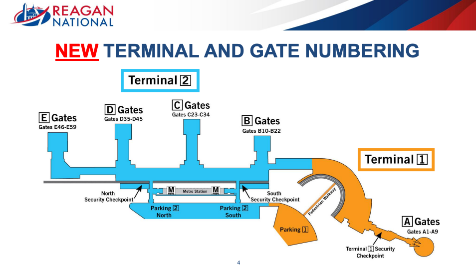 Reagan National Airport Airport Maps - Maps and Directions to Washington DCA  International Airport - World Airport Guide