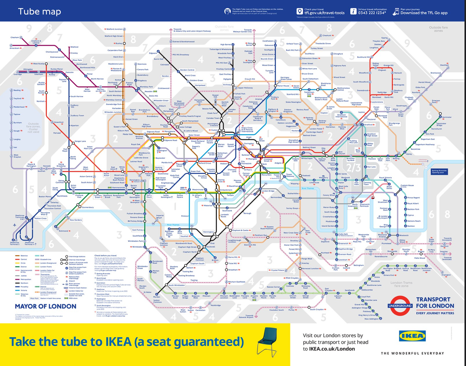 Crossrail London S Elizabeth Line Is Now Open Everything Travellers   System Map 