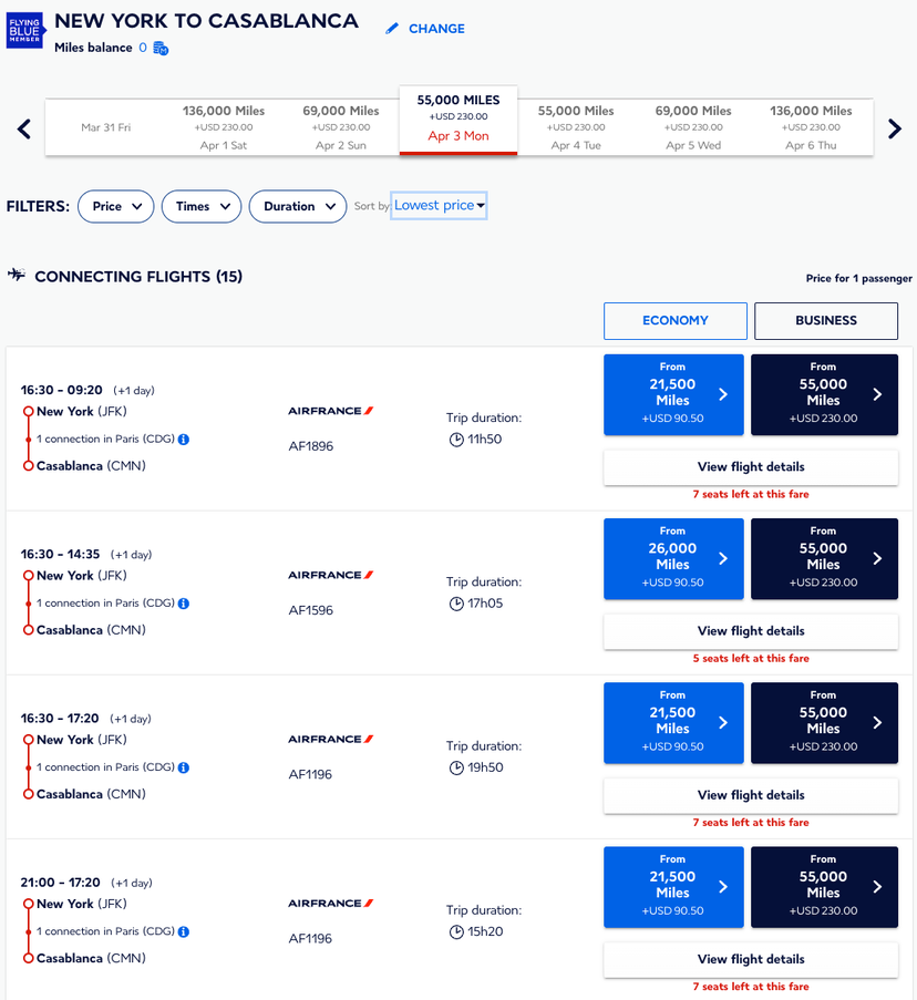 Using points and miles to get from the US to Morocco - The Points Guy