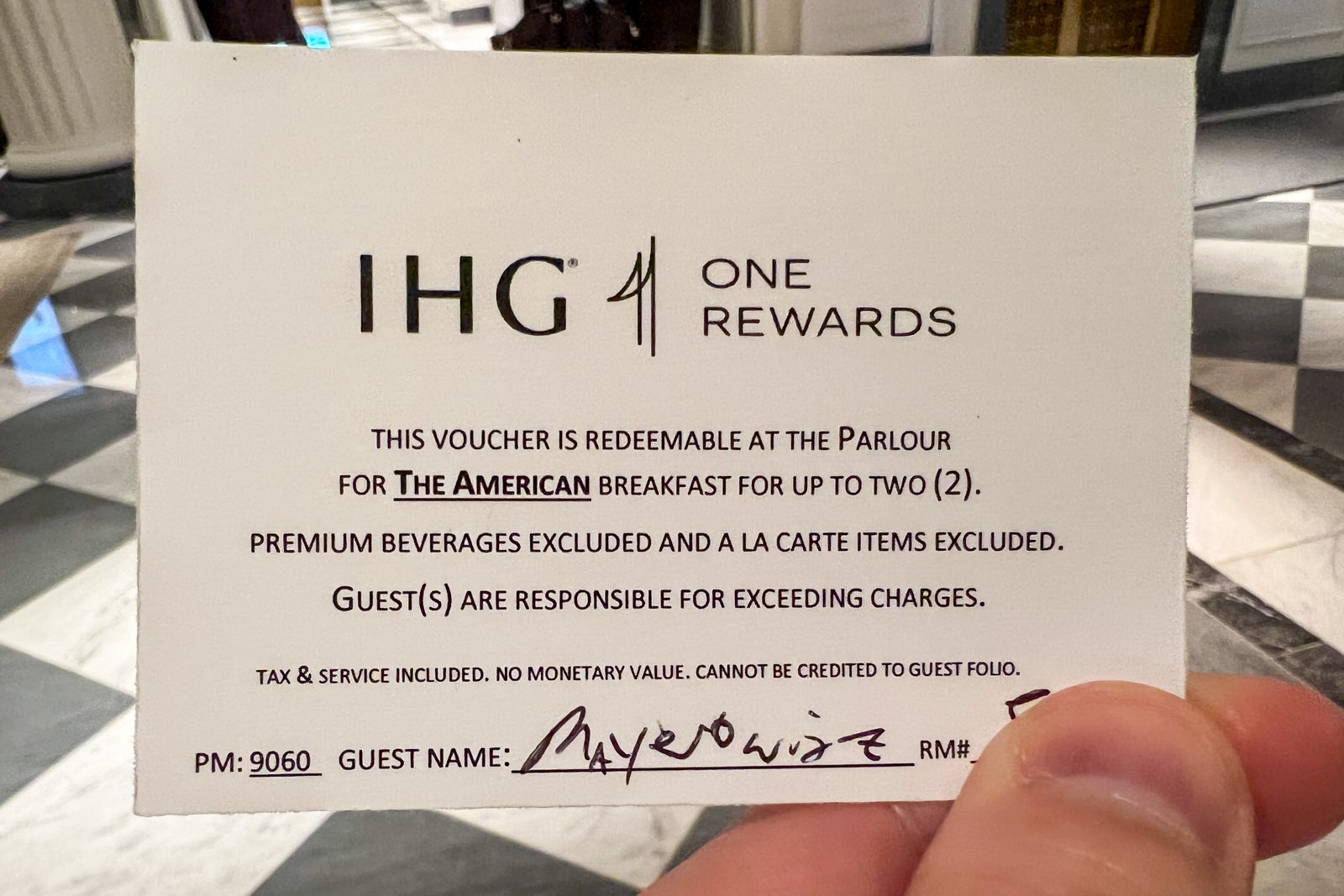 What it's like staying at an IHG hotel with Diamond status as the