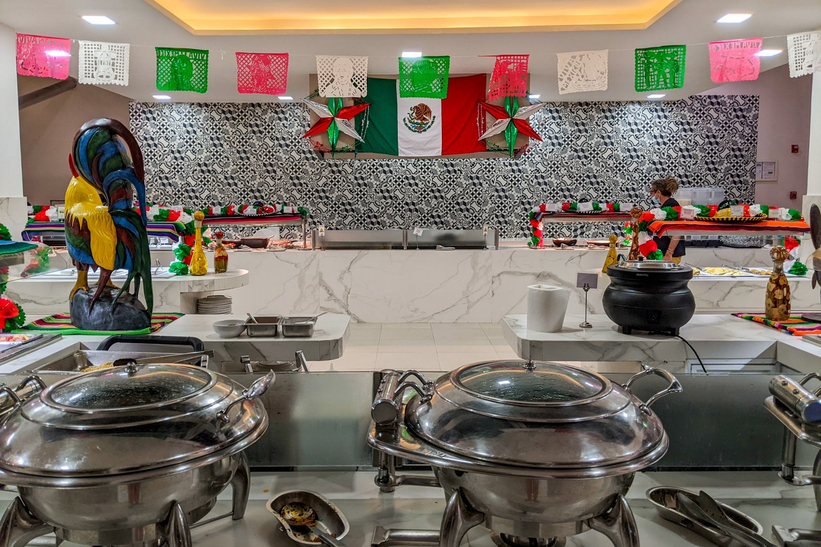 Mexican buffet