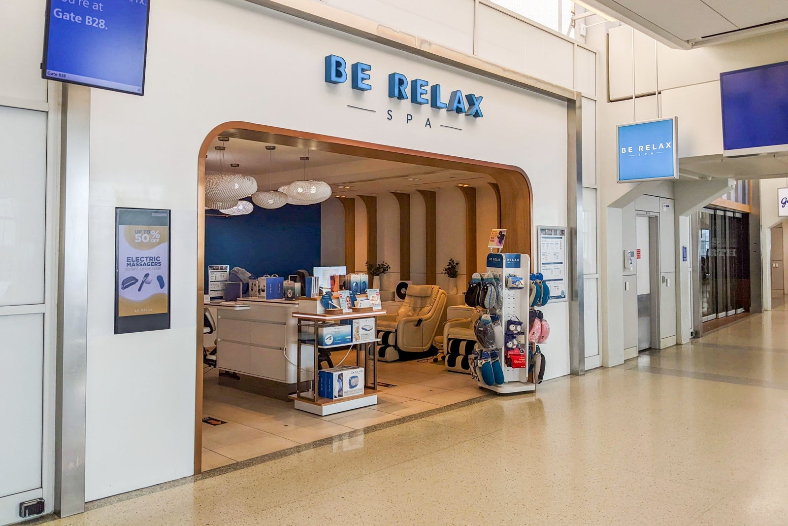 DFW Be Relax Spa Priority Pass Terminal B