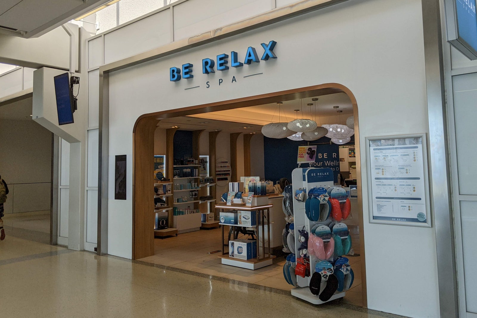DFW Be Relax Spa Priority Pass Terminal B