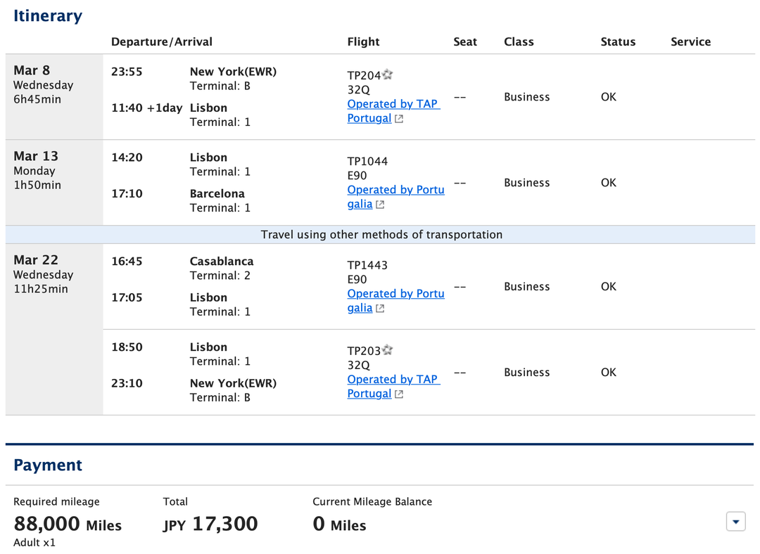 Sweet Spot Sunday: How to fly round-trip to Europe in business class ...