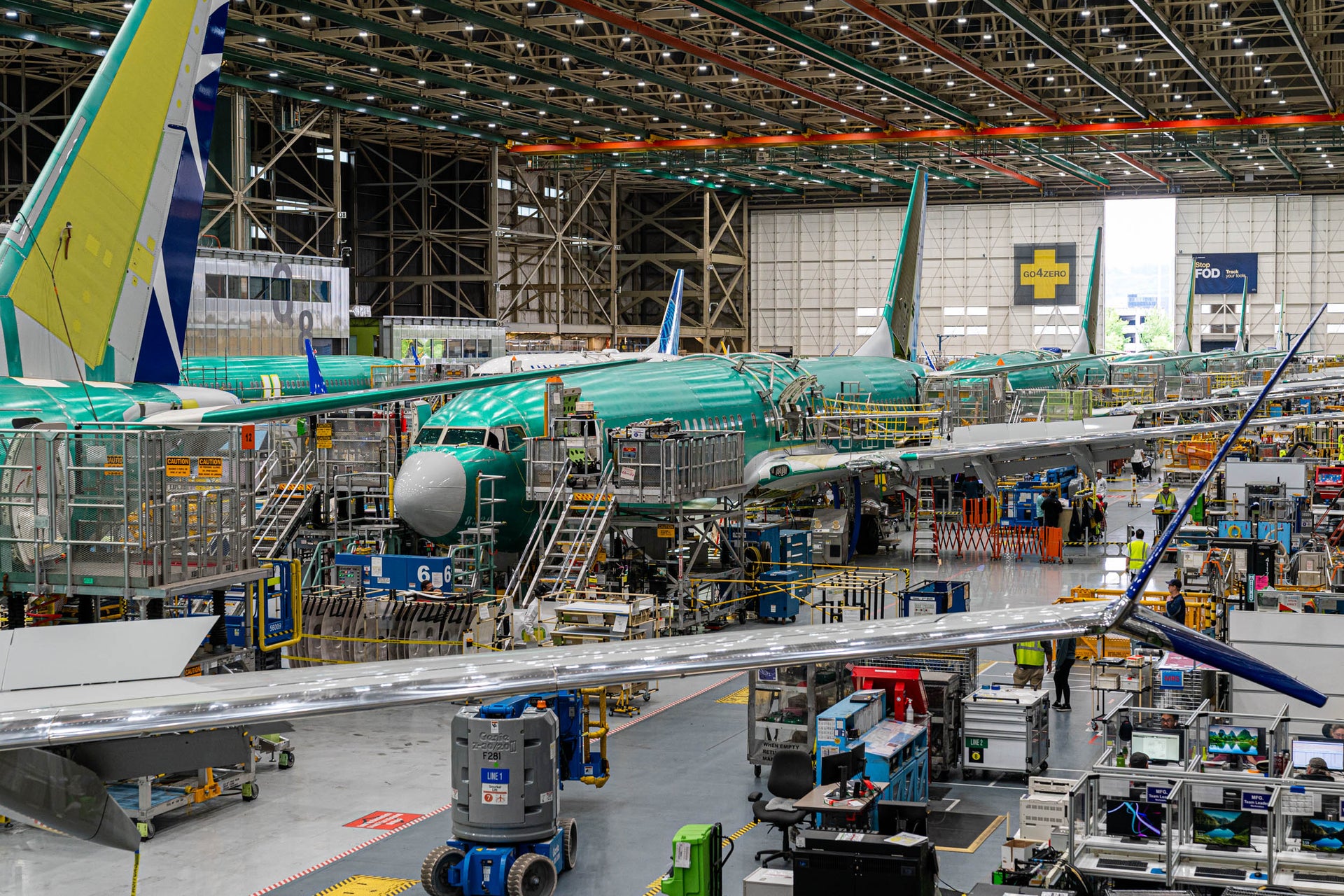 A look inside Boeing's 737 MAX factory - The Points Guy