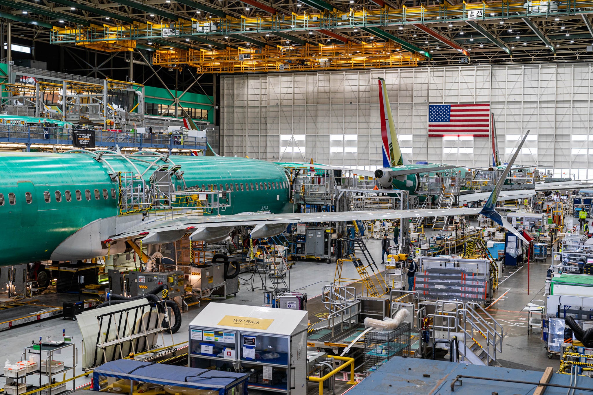 A look inside Boeing's 737 MAX factory - The Points Guy