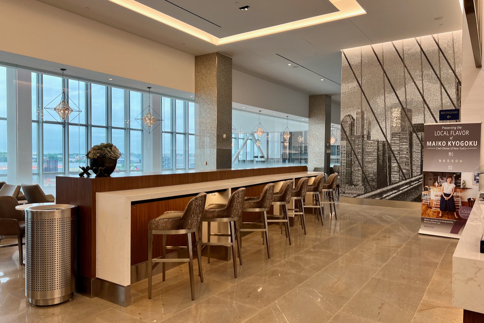 First look at Delta's largestever Sky Club, opening in the new
