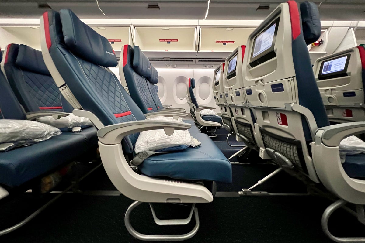 First look: Delta’s Comfort+ and economy cabins on the 'new' Airbus ...