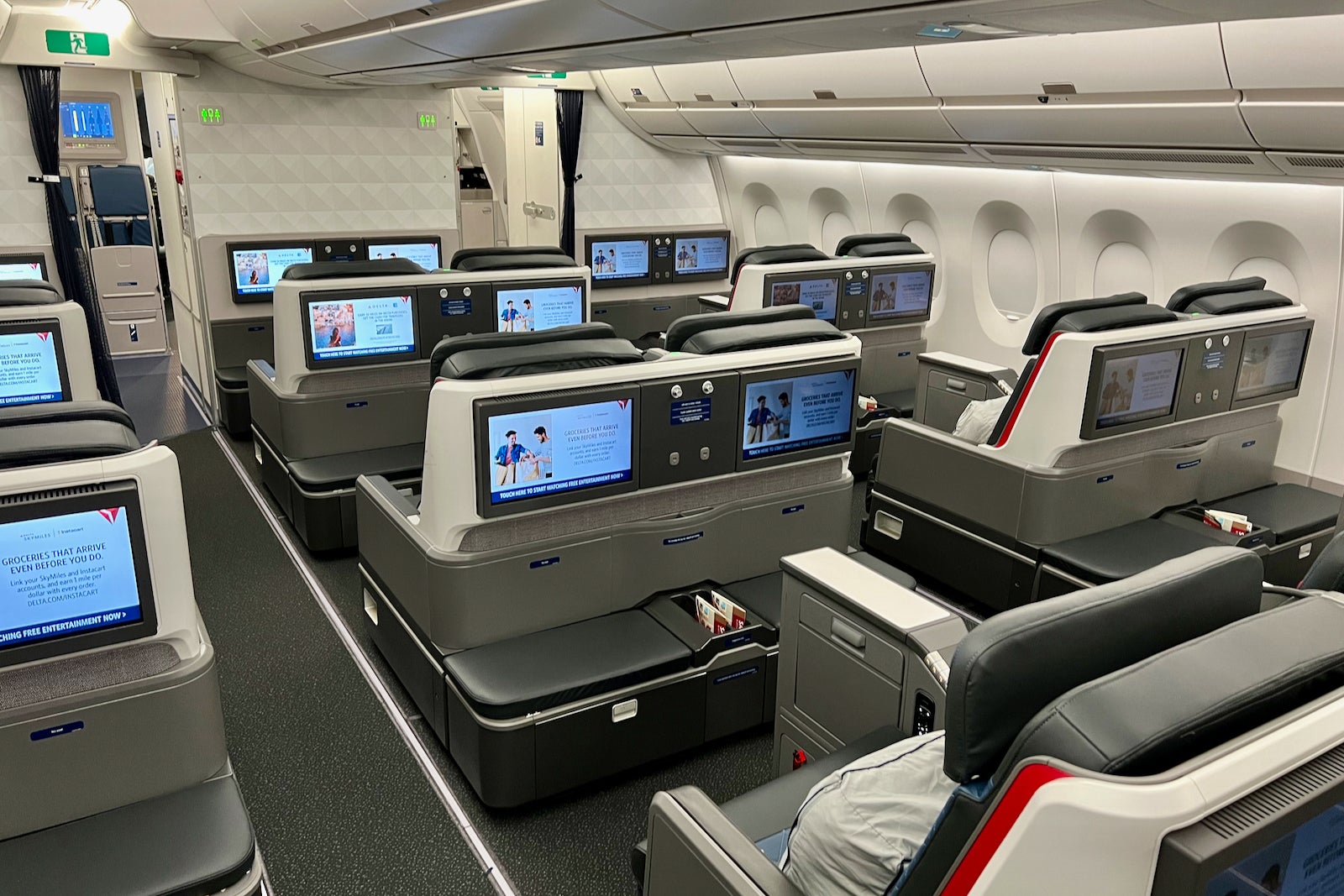 First look Delta’s Comfort+ and economy cabins on the 'new' Airbus