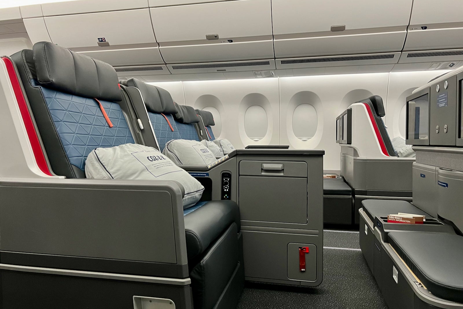 Delta airbus best sale a350 business class