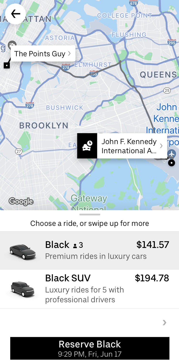 Uber expands airport reserve pickup ahead of summer travel congestion The Points Guy